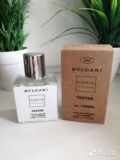 Bvlgari omnia crystalline тестер духов омния