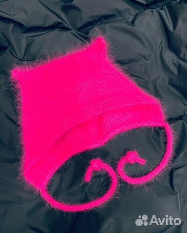 Шапка чепчик с ушками