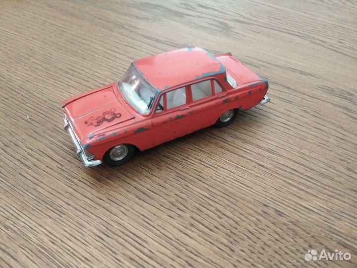 Модель Москвич 408 А1 номерной без ми