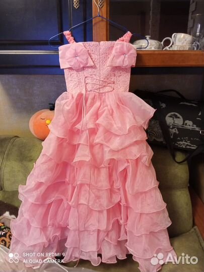 Нарядное платье для девочки 110 116