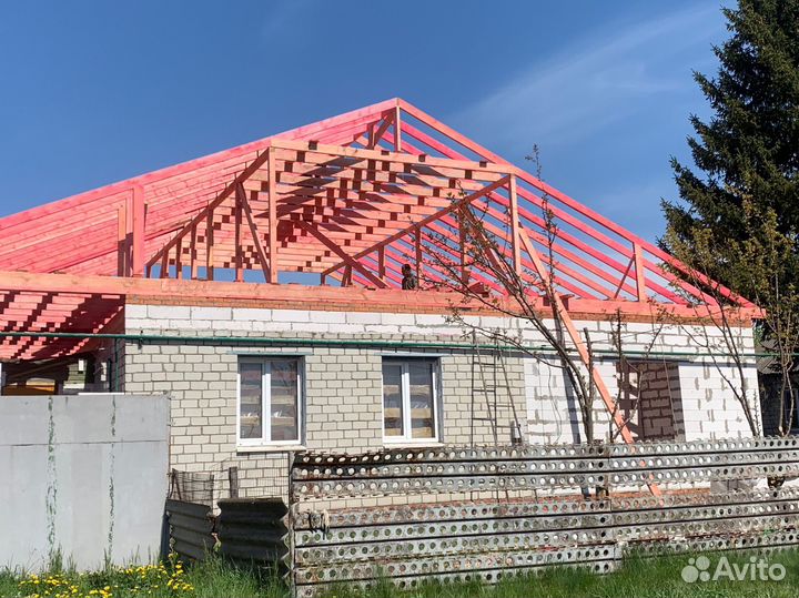Бригада строителей, дома с нуля