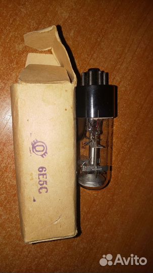 Радиолампа 6е5с