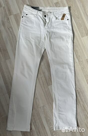 Джинсы белые, xs