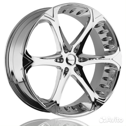 Giovanna Dalar 6V Chrome 22X9.5J 5X130 ET35 DIA84