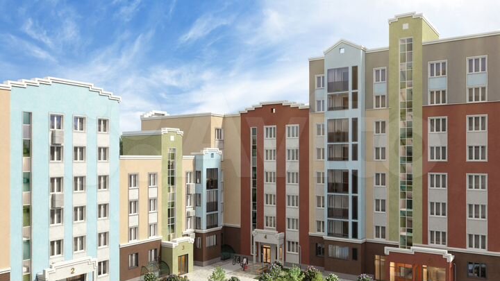 2-к. квартира, 63 м², 6/8 эт.