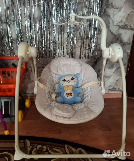 Электронные качели шезлонг