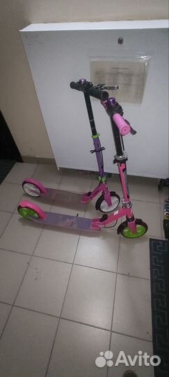 Самокат детский двухколесный для девочки