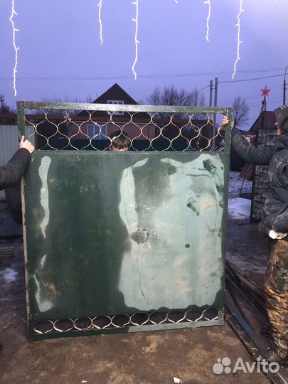 Ворота с калиткой