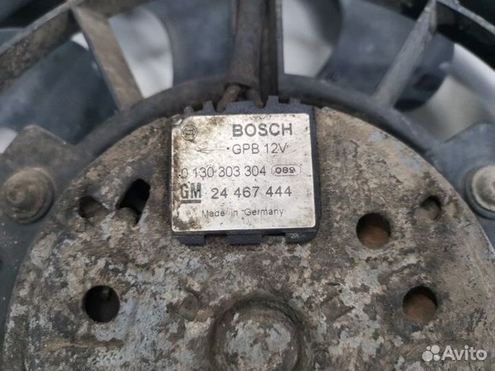 Вентилятор охлаждения радиатора Opel Astra