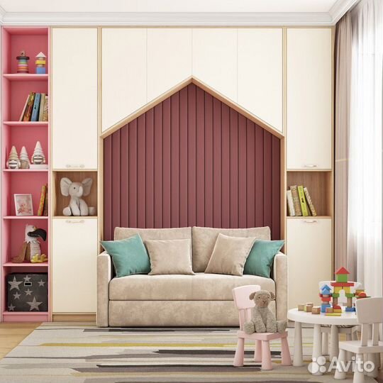 Шкаф в детскую на заказ
