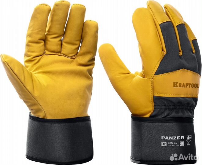 Перчатки рабочие Kraftool panzer, XL