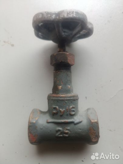 Кран вентильный латунь