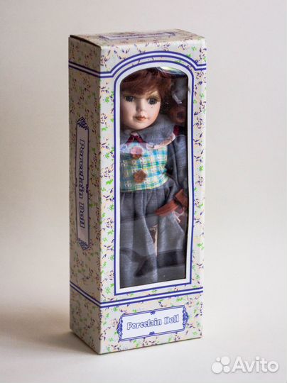 Новая коллекционная фарфоровая кукла