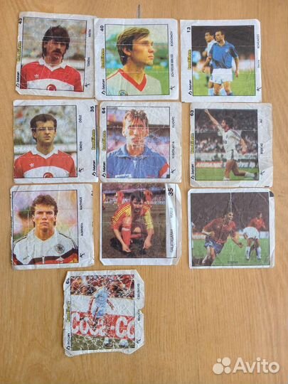 Вкладыши от жвачек