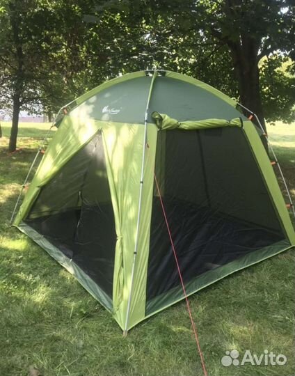Тент шатер для дачи с полом 240х240