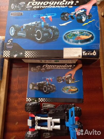 Техно серия - конструктор Гоночный автомобиль