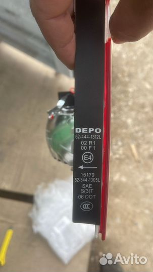 Фонарь задний левый в крышку багаж. BMW X5 E70