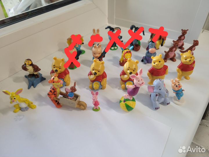 Киндер игрушки Винни-Пух