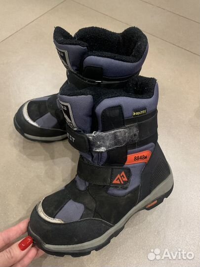 Сапоги зимние детские размер 34