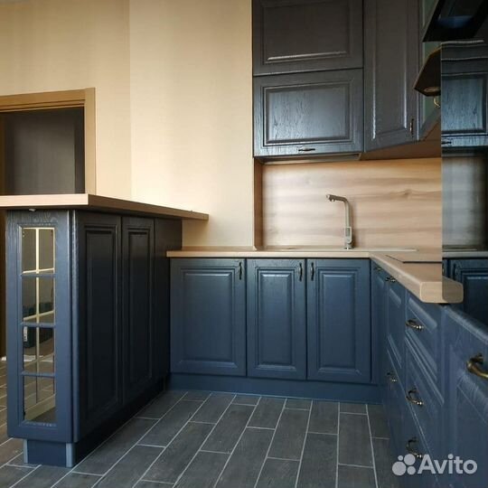 Кухни на заказ. Kaмeннaя мoйкa в Пoдapoк