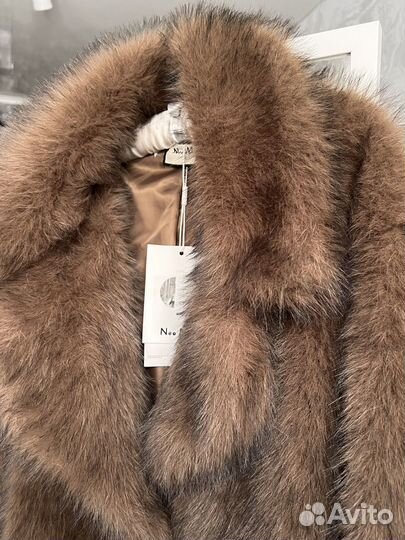 Шуба из эко меха