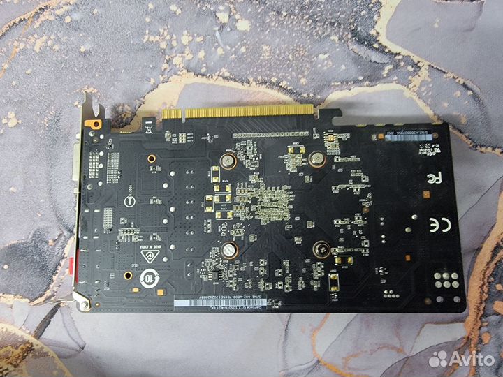 Видеокарта GTX 1050 Ti 4Gb MSI OC