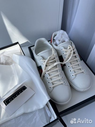 Кеды gucci 37 размер