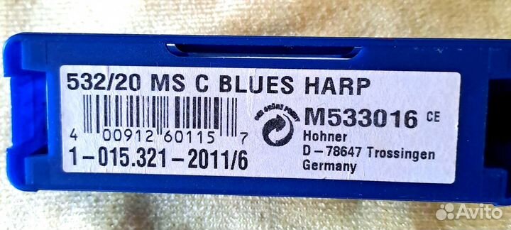 Губная гармошка hohner