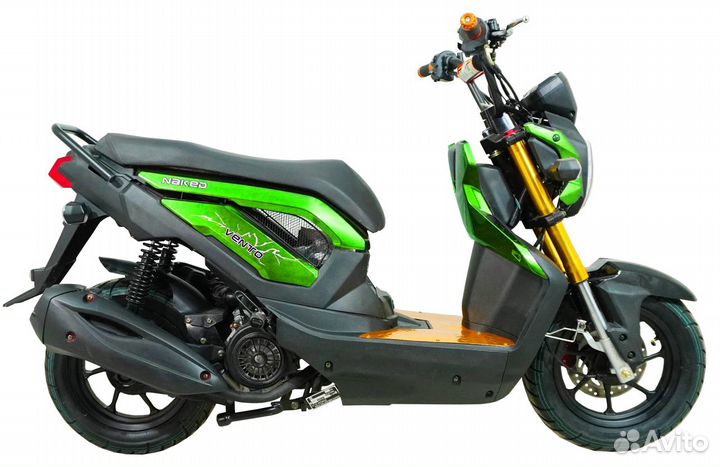 Скутер Vento Naked 49cc (150) зеленый