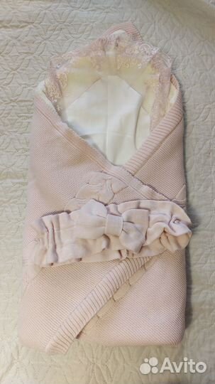 Конверт на выписку для девочки зима