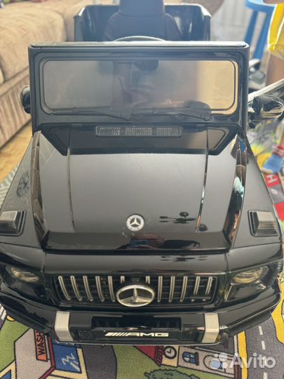 Электромобиль детский Mercedes G63 (гелик)