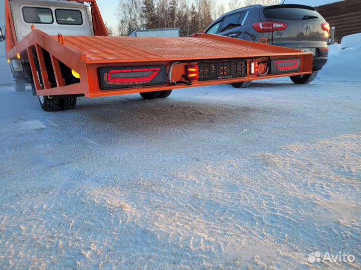 Эвакуаторная платформа на Газель, газ 3309