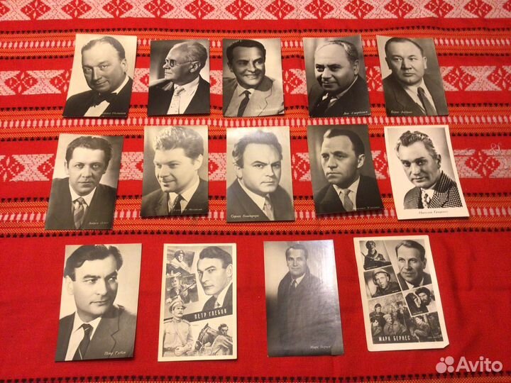 Фотографии артистов 60-х годов