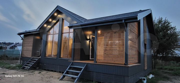 Дом 115 м² на участке 9 сот.