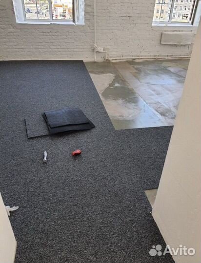 Монтаж ковролина