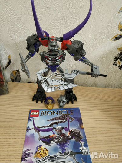 Lego Bionicle (5 конструкторов, см. фото)