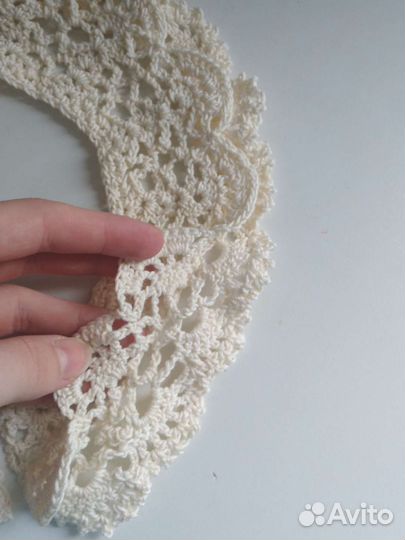 Воротник вязаный