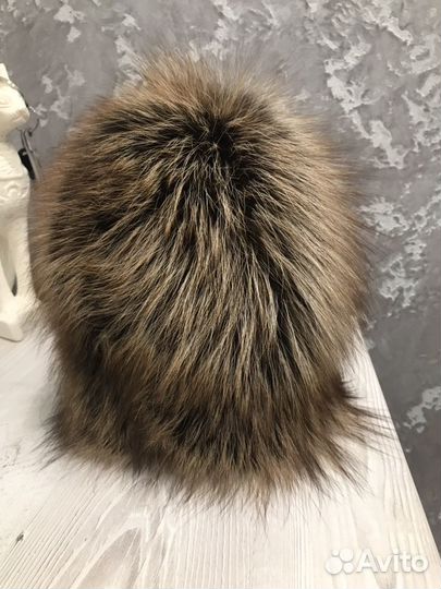 Шапка чернобурка женская