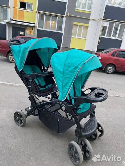 Коляска для двойни