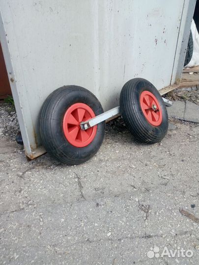 Транцевые колеса для лодок пвх бу