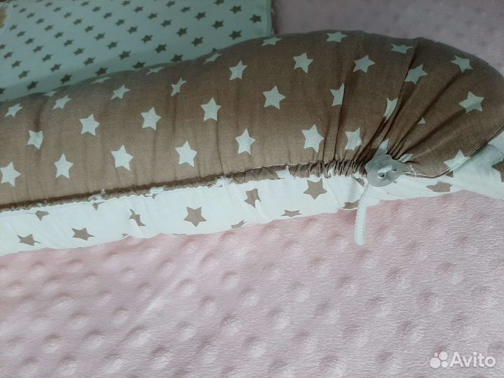 Кокон-гнездышко с матрасиком для новорожденных