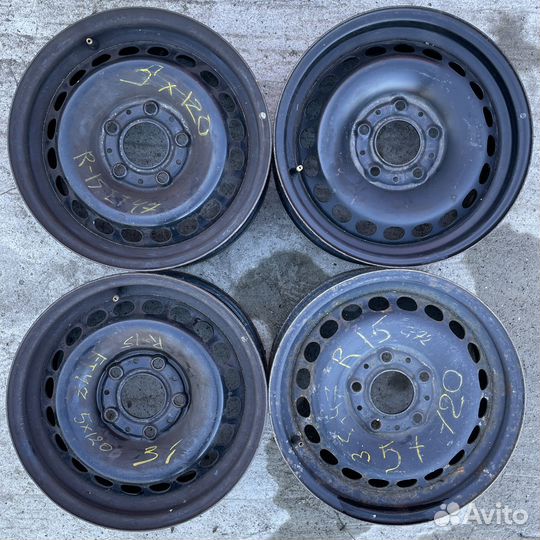 Железные диски BMW R15 5x120