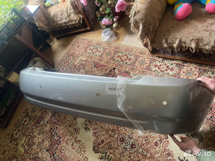 Задний бампер kia cerato 1 до рест