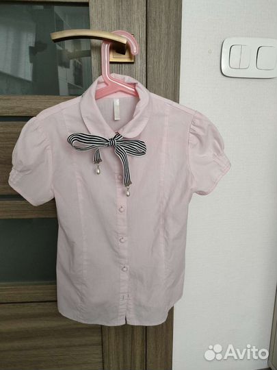 Блузки школьные 128-134