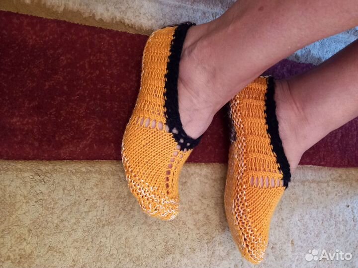 Носки следки вязаные