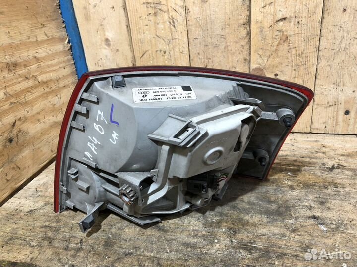 Фонарь задний левый Audi A4 B7 Avant Арт. 110703