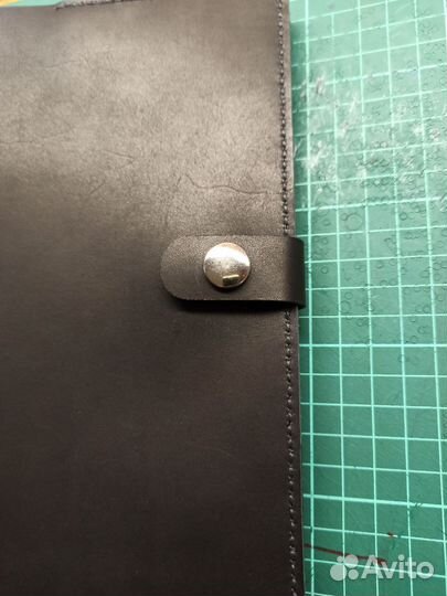 Тетрадь кожаная на кольцах А5