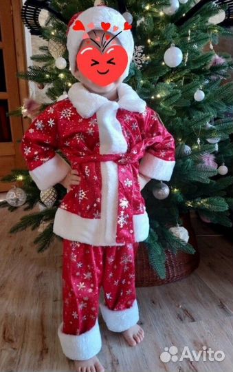 Костюм мороза 6-7 Прокат