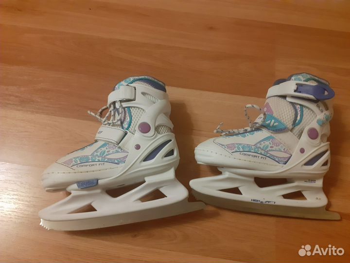 Коньки детские раздвижные 26-31р