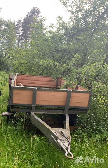 Прицеп бортовой маз для трактора